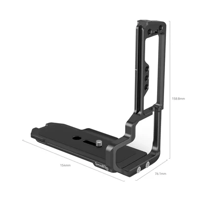 SmallRig 4203 Dedicated L-Bracket for Fujifilm GFX100 II met VG-GFX100ll Battery Grip