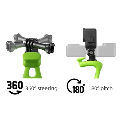 Telesin Quick-Release mount voor action cam Groen